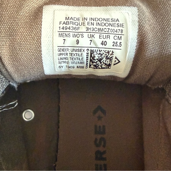 Converse High-Top Sneakers in Brown - Picture 5 of 5